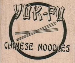 Yuk-fu Chinese Noodles 1 3/4 X 1 1/2