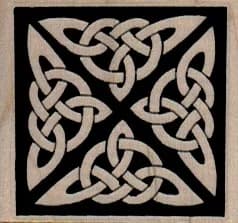 Celtic Square 1 3/4 X 1 1/2