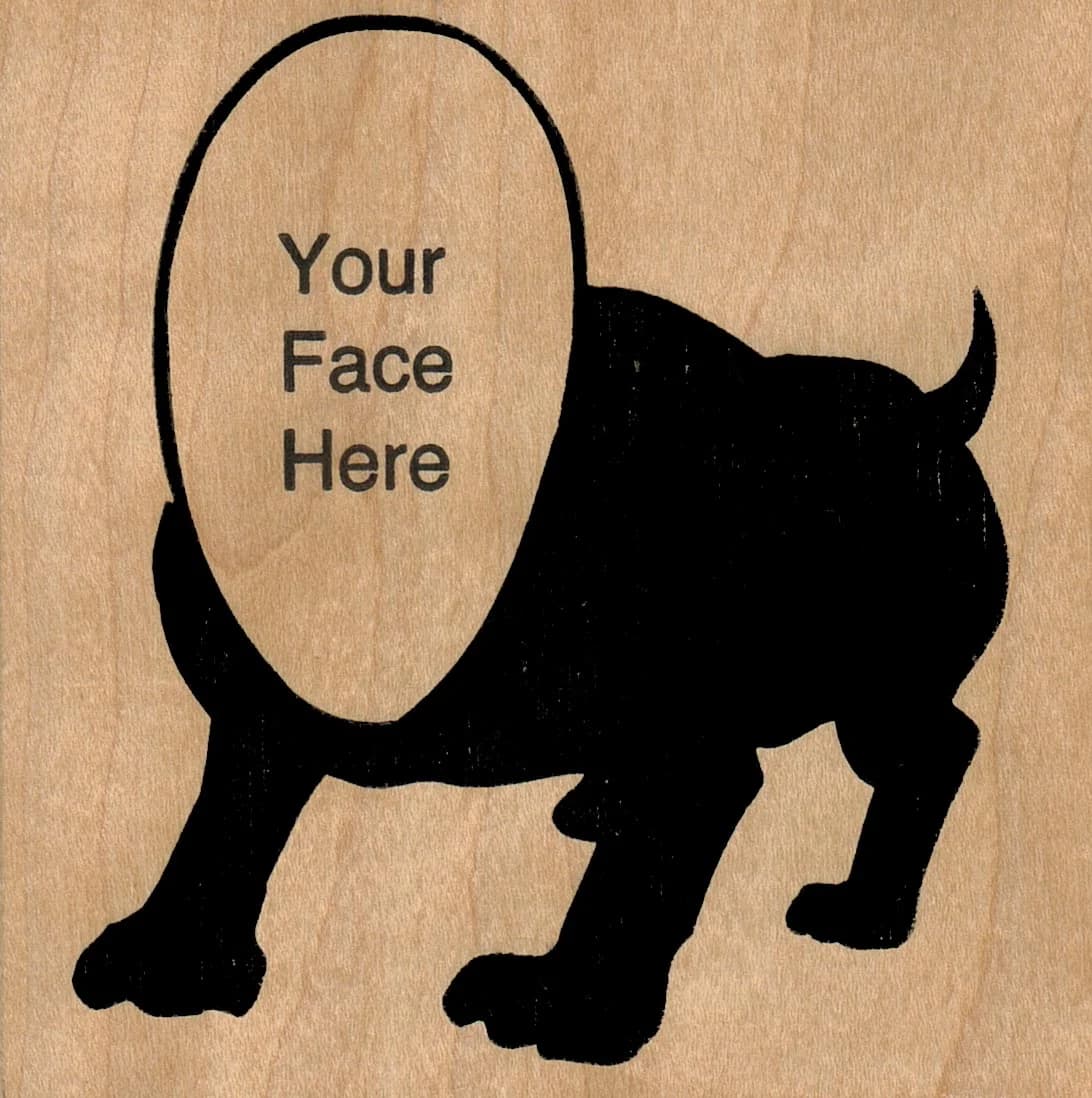 Your Face Here 3 3/4 X 3 1/2