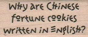 Why Are Chinese Fortune Cookies 1 X 2