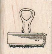 Rubber Stamp 1 1/4 X 1 1/4