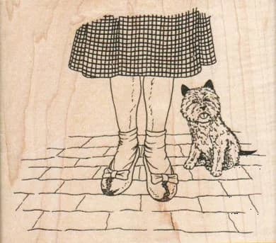 Dorothy & Toto 3 3/4 X 3 1/4