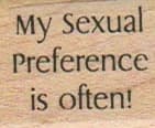 My Sexual Preference 1 X 1