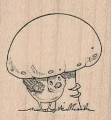 Toadstool Chick 1 3/4 X 1 3/4