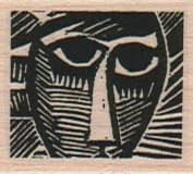 Tribal Mask 1 1/4 X 1 1/4