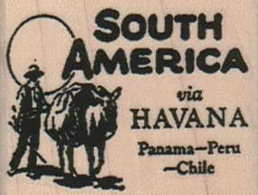 South America Travel 2 X 1 1/2
