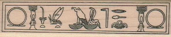 Hieroglyphs 1 X 4