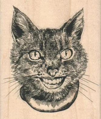 Smiling Cat/small 1 3/4 X 2