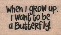 When I Grow Up 1 X 1 1/2