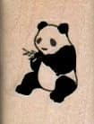 Panda Eating 3/4 X 1