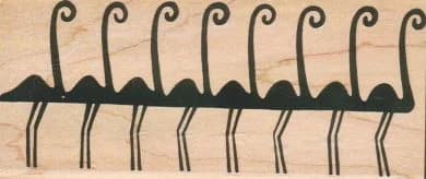 Egyptian Flamingos 2 3/4 X 6