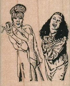 Party Girls 2 1/2 X 3