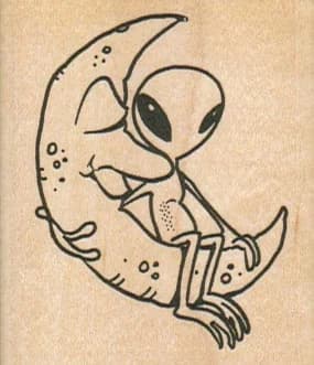 Alien Moon 2 X 2 1/4