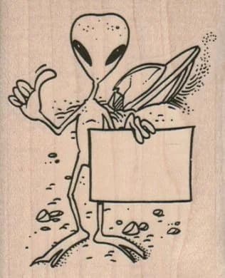 Stranded Alien 2 1/2 X 3