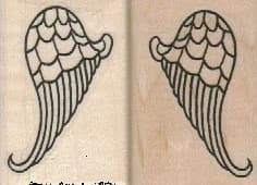 Wings Set Of Two Each 1 1/4 X 1 3/4