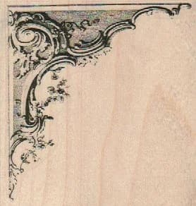 Ornate Corner (right) 3 X 3