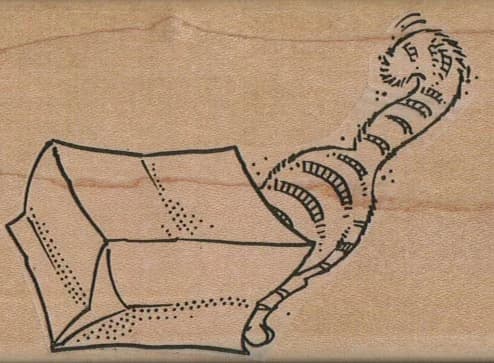 Cat In Bag 2 1/2 X 3 1/2