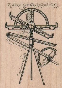 Graphometre 2 3/4 X 3 3/4