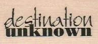 Destination Unknown 1 X 2