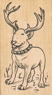 Jingle Dog 2 1/4 X 4