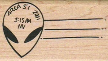 Area 51 Cancellation 1 1/2 X 2 1/2