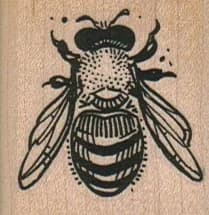 Bee/wings Open 1 1/2 X 1 1/2