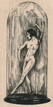 Small Nude In Bottle 1 1/2 X 2 1/2