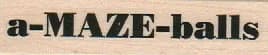 A-maze-balls 3/4 X 2 3/4