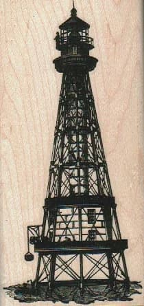 Vintage Lighthouse 2 1/4 X 4 1/2
