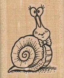 Happy Snail 1 1/2 X 1 3/4