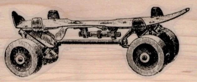 Roller Skate 1 1/2 X 3 1/4