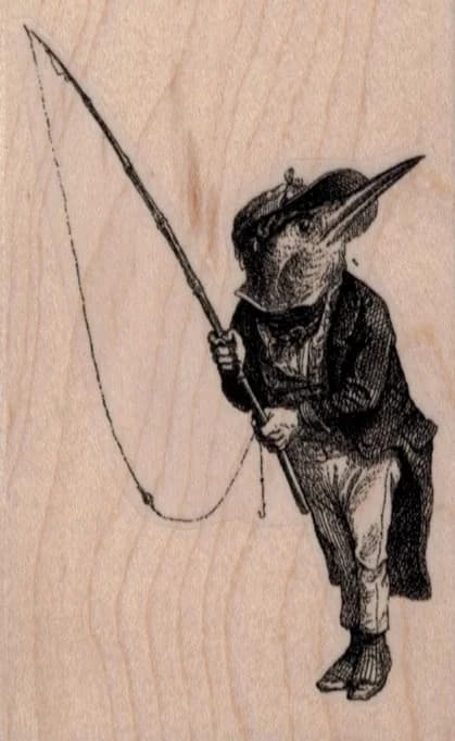 Grandville Kingfisher 2 1/4 X 3 1/2