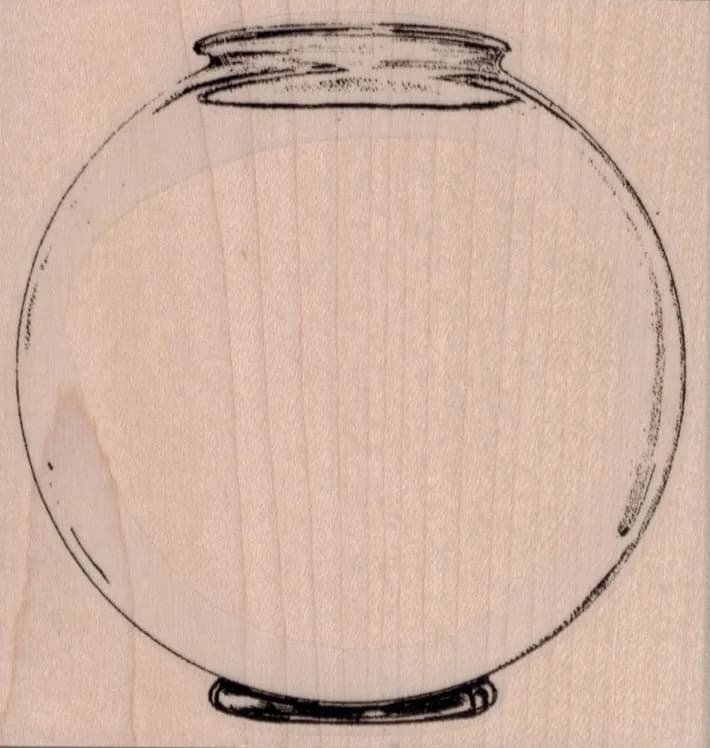 Fish Bowl 3 3/4 X 3 3/4