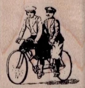 Vintage Tandem Bicycle 1 1/2 X 1 1/2