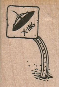 Ufo X-ing 1 3/4 X 2 1/2