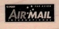 Air Mail International 3/4 X 1 1/4
