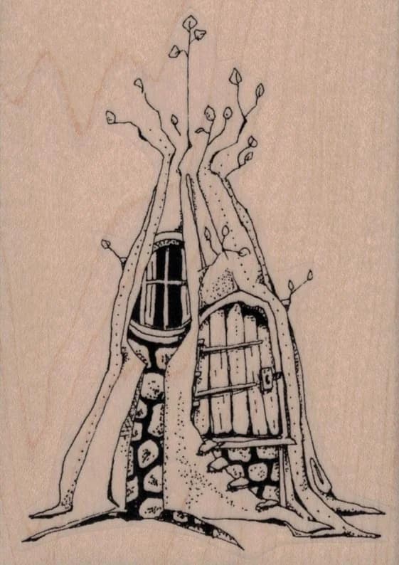 Whimsical Tree House 3 X 4
