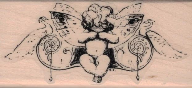 Cherub Design 1 1/2 X 3 1/4