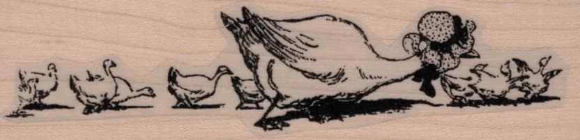 Family Of Chickens 1 1/4 X 4 1/4