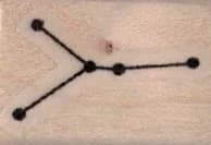 Cancer Constellation 3/4 X 1