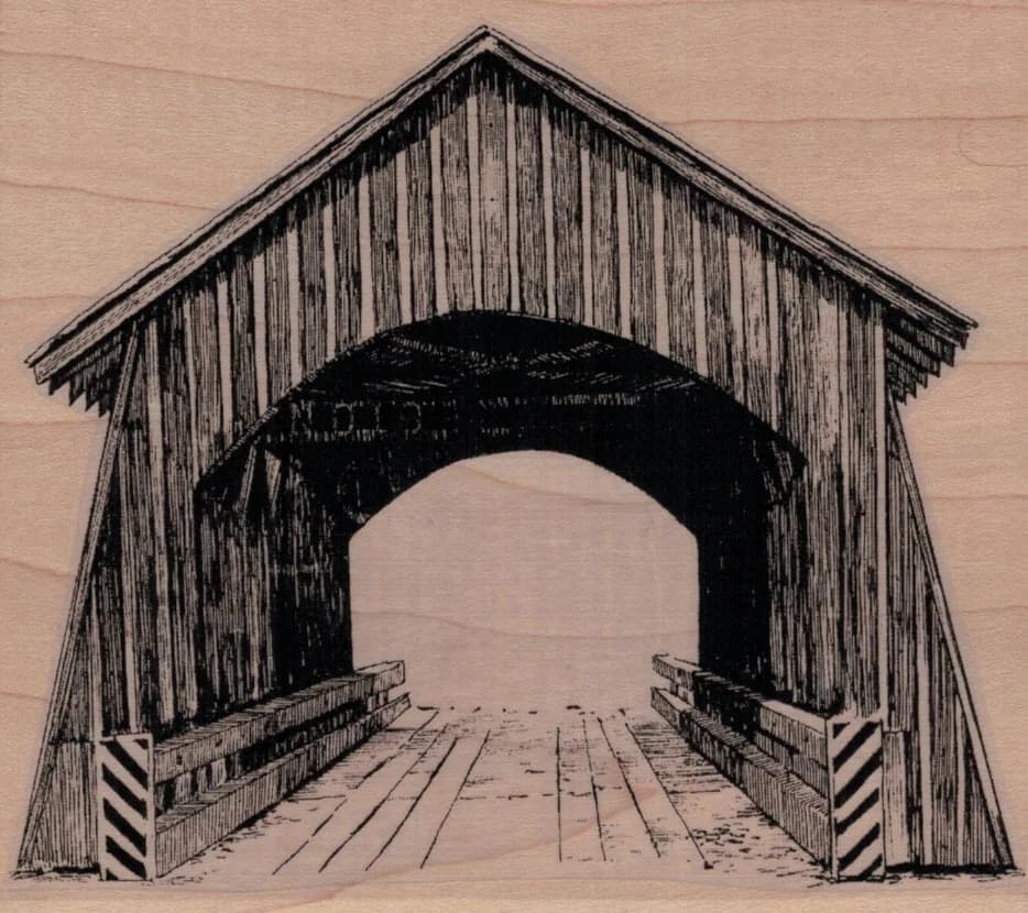 Covered Bridge 4 1/2 X 4 3/4