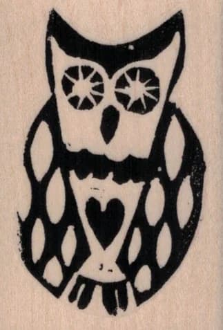 Ethos Owl By Tina Walker 1 3/4 X 2 1/2