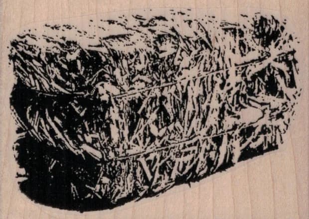 Bale Of Hay 3 1/4 X 2 1/4