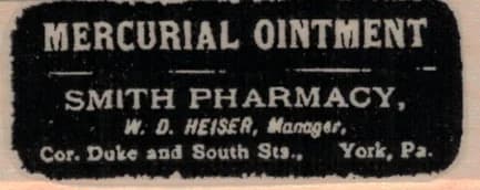 Mercurial Ointment 1 X 2 1/4