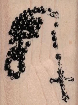 Rosary 1 3/4 X 2 1/4