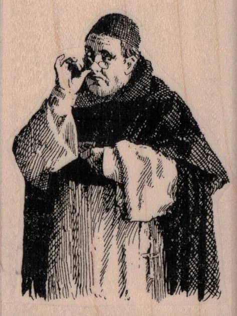 Pope Francis Thumbs Nose 2 1/2 X 3 1/4