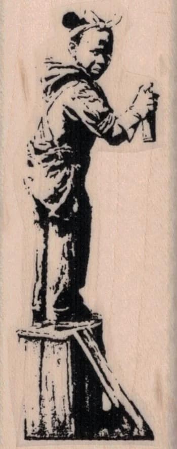 Banksy Spraypainter Boy 1 1/4 X 3