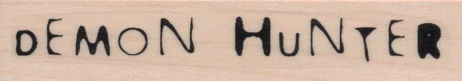 Demon Hunter 3/4 X 3 1/4