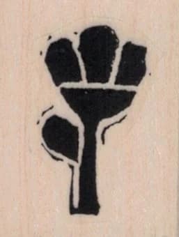 Tina Walker Small Flower 1 X 1 1/4