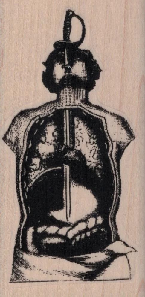 Sword Swallower 1 3/4 X 3 1/2